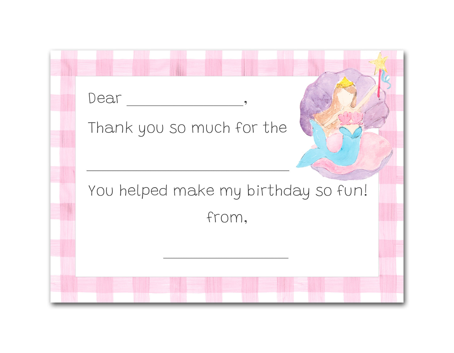 Thank You Notes, Mermaid