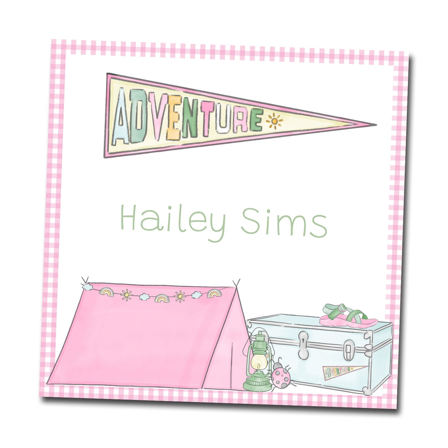 Personalized Camp Calling Cards