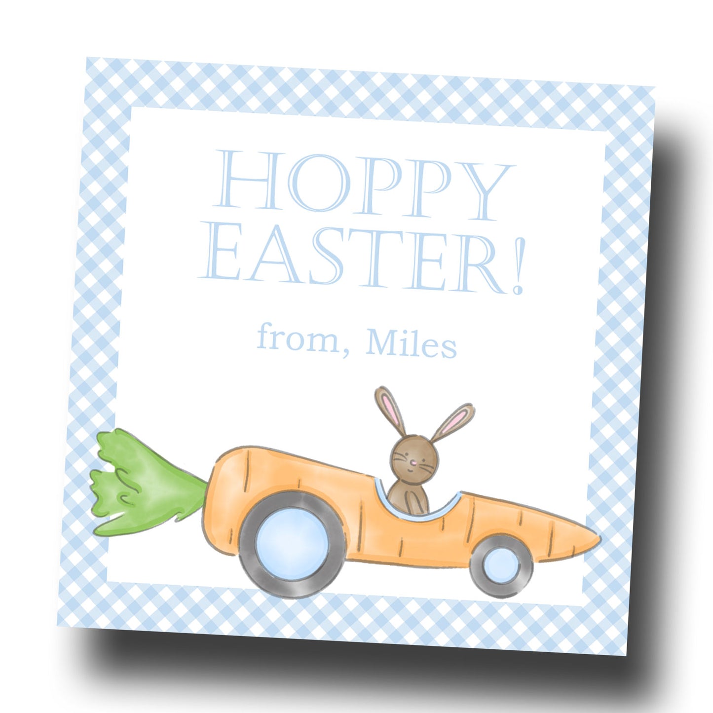 Easter Tags & Stickers - Hoppy Easter
