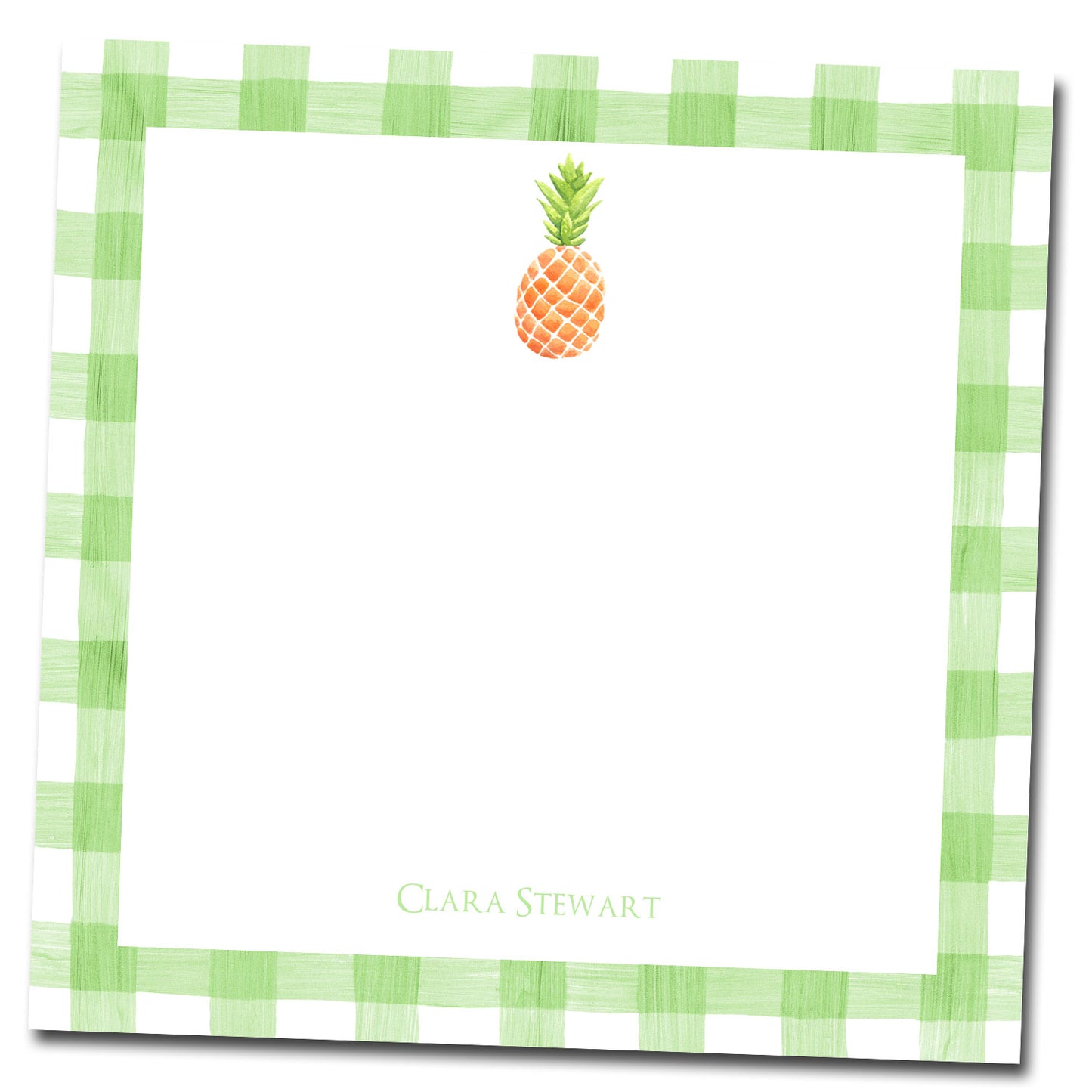 Personalized Notepad - Pineapple