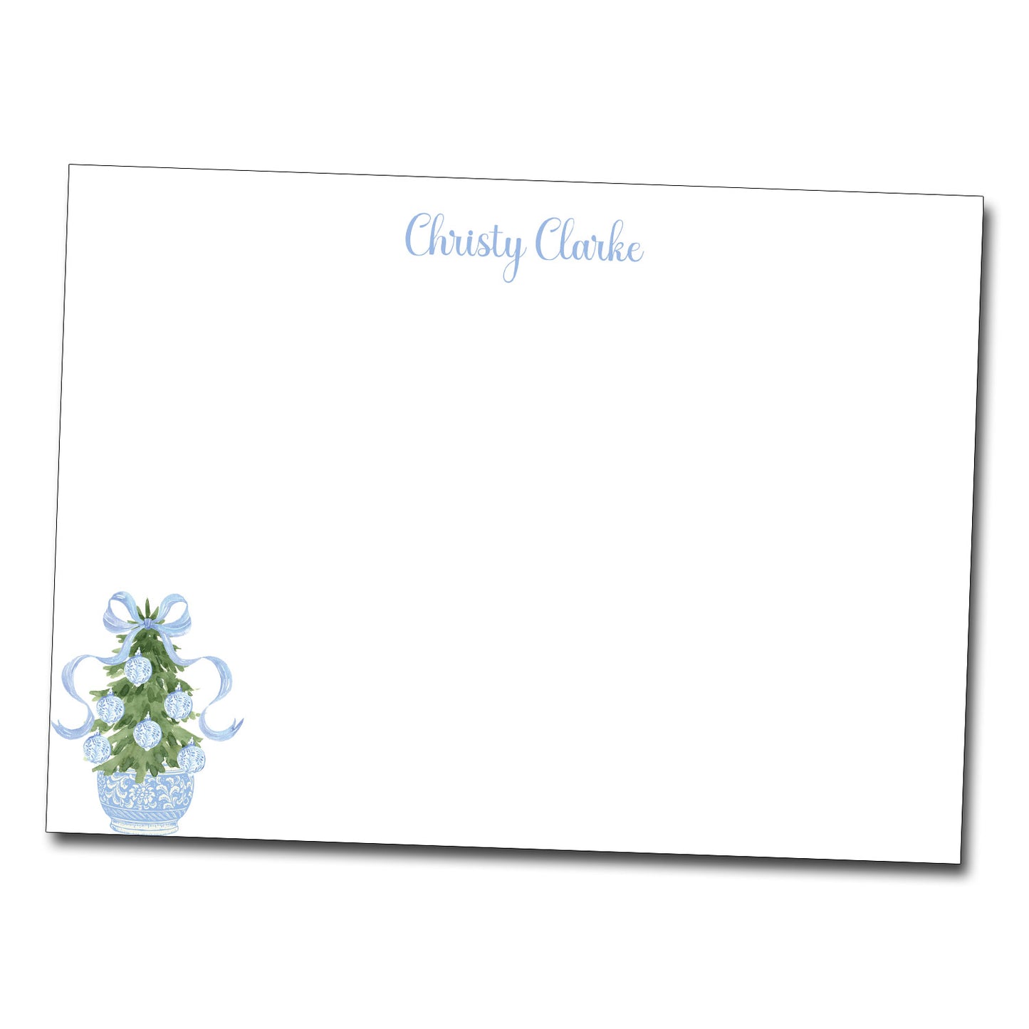 Personalized Note Cards - Chinoiserie