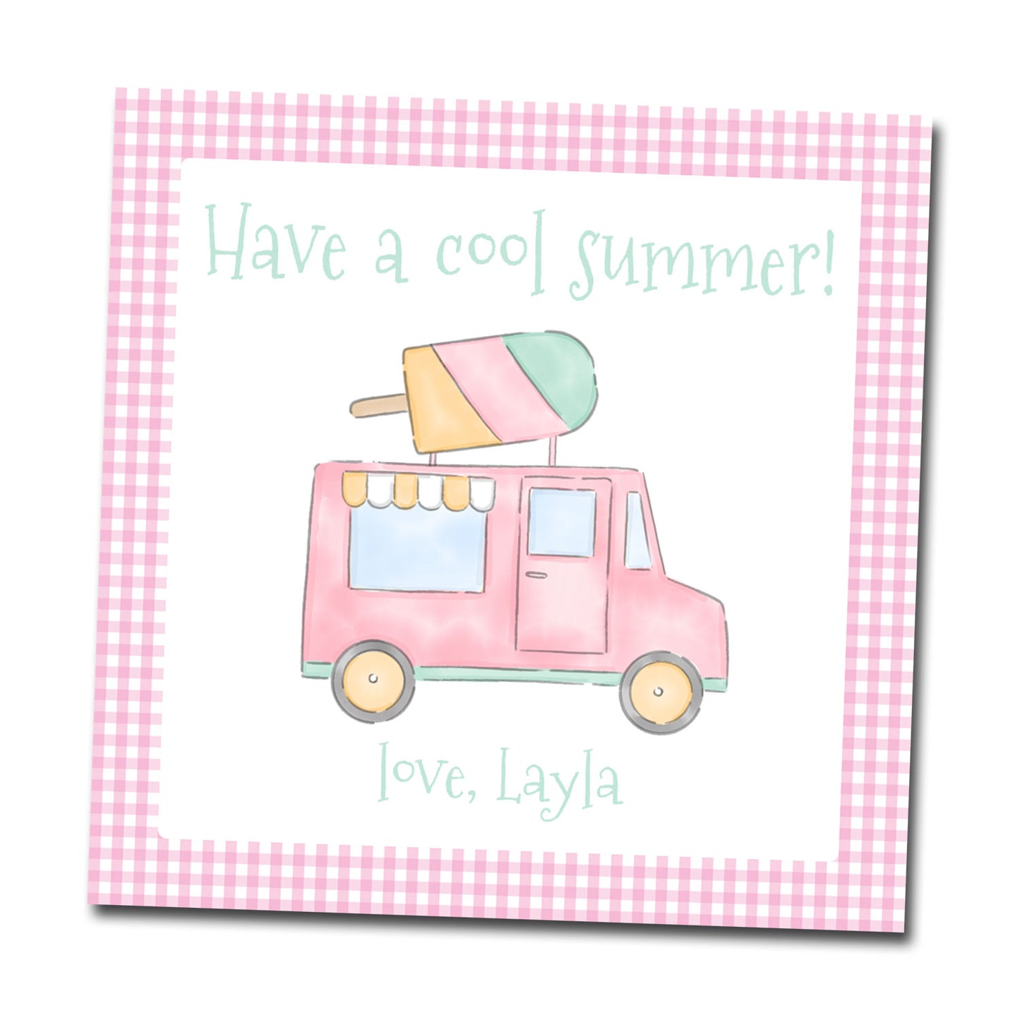 Gift Tags & Stickers - Cool Summer