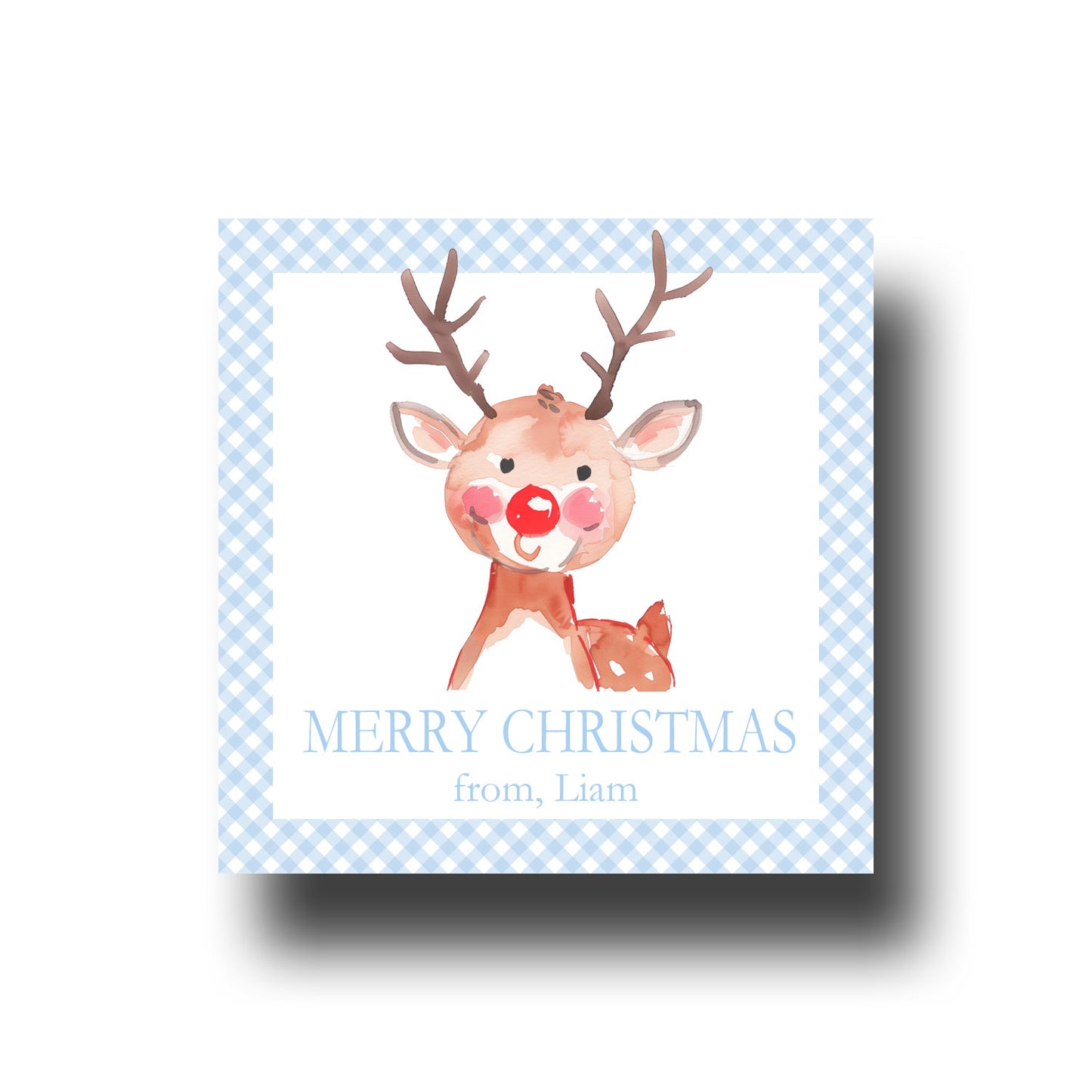 Gift Tags & Stickers - Reindeer