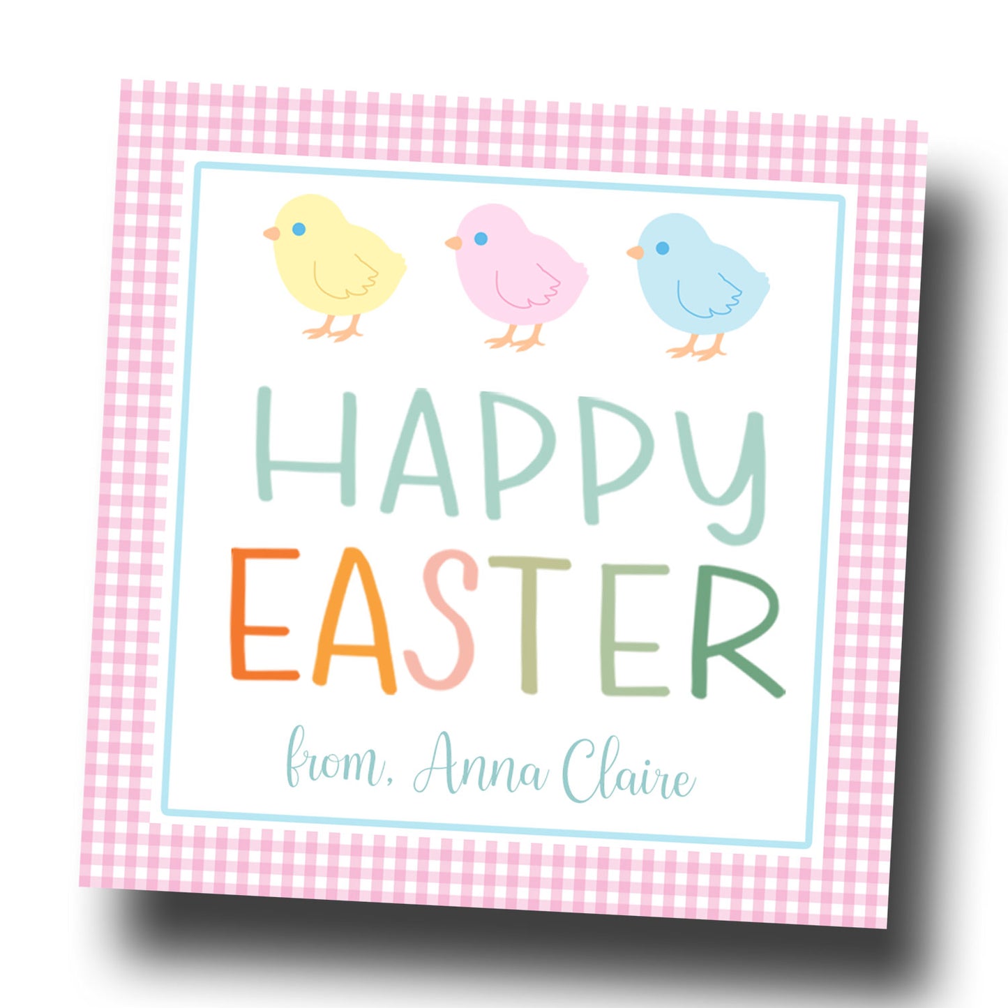 Easter Tags & Stickers - Chicks