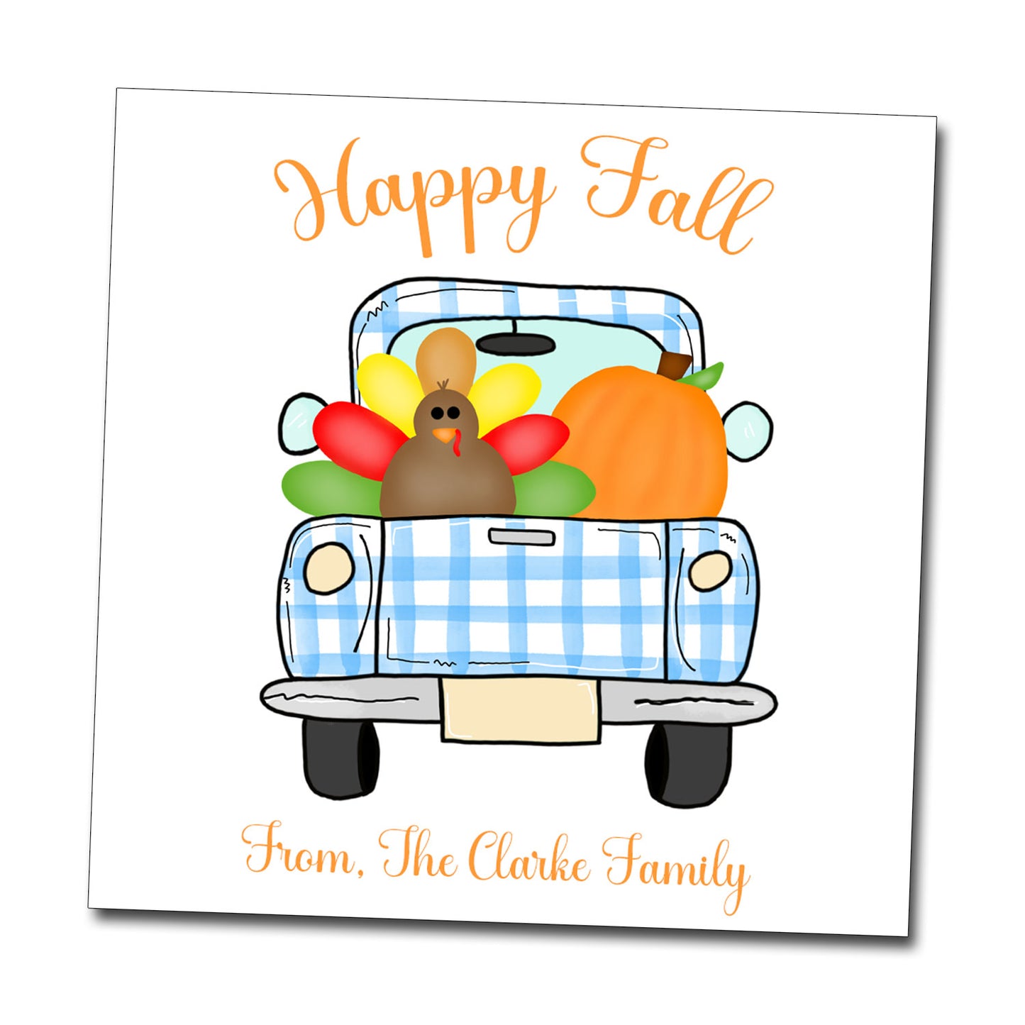 Fall Gift Tags & Stickers