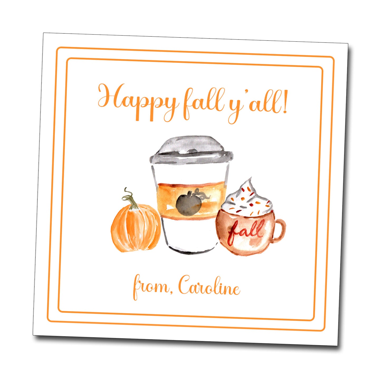 Fall Gift Tags & Stickers