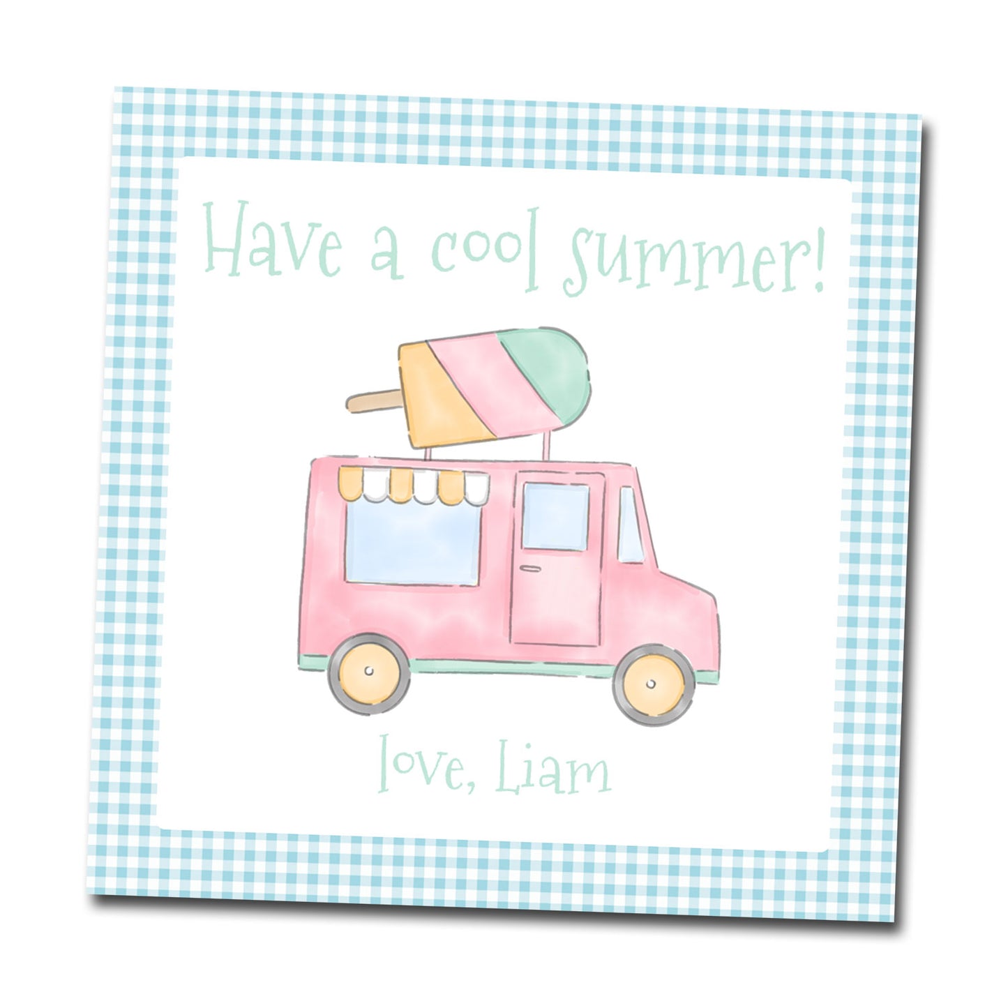 Gift Tags & Stickers - Cool Summer