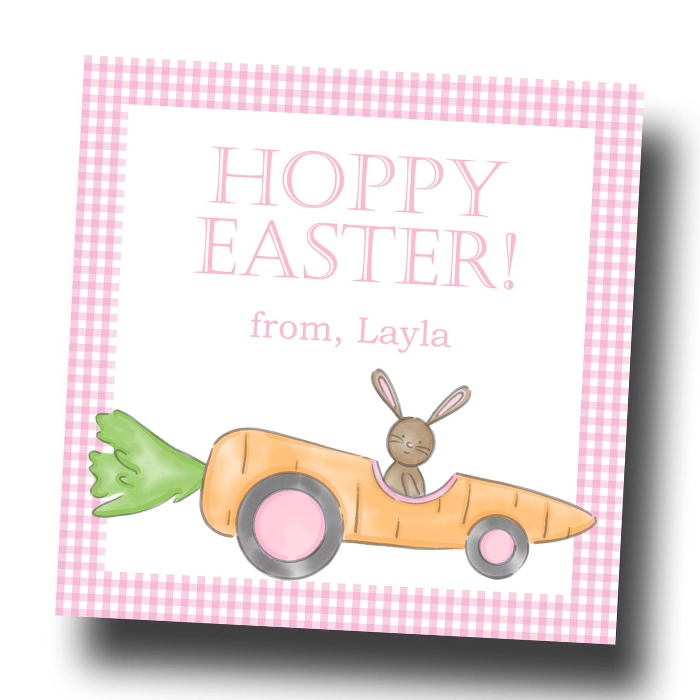 Easter Tags & Stickers - Hoppy Easter