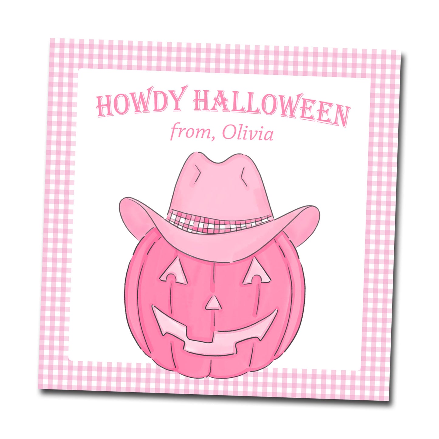 Halloween Gift Tags & Stickers - Howdy Halloween