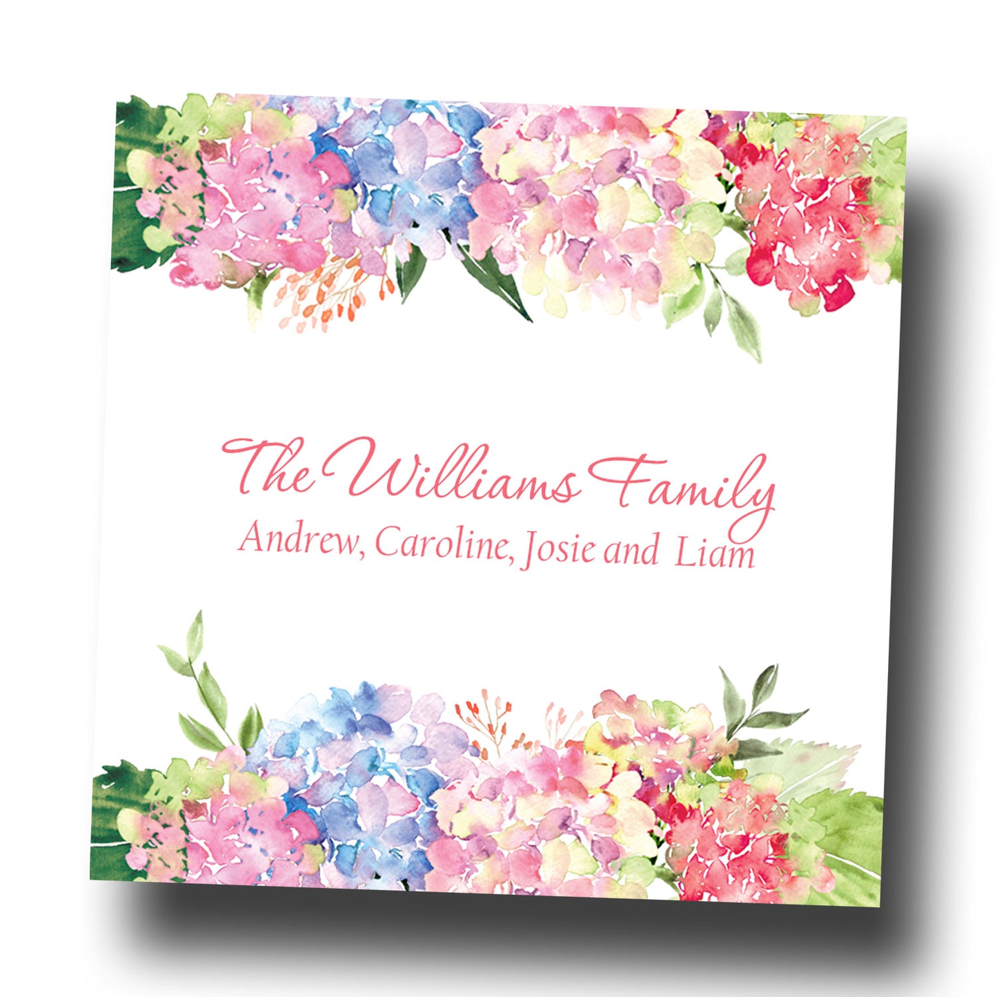 Personalized Enclosure Cards - Family
