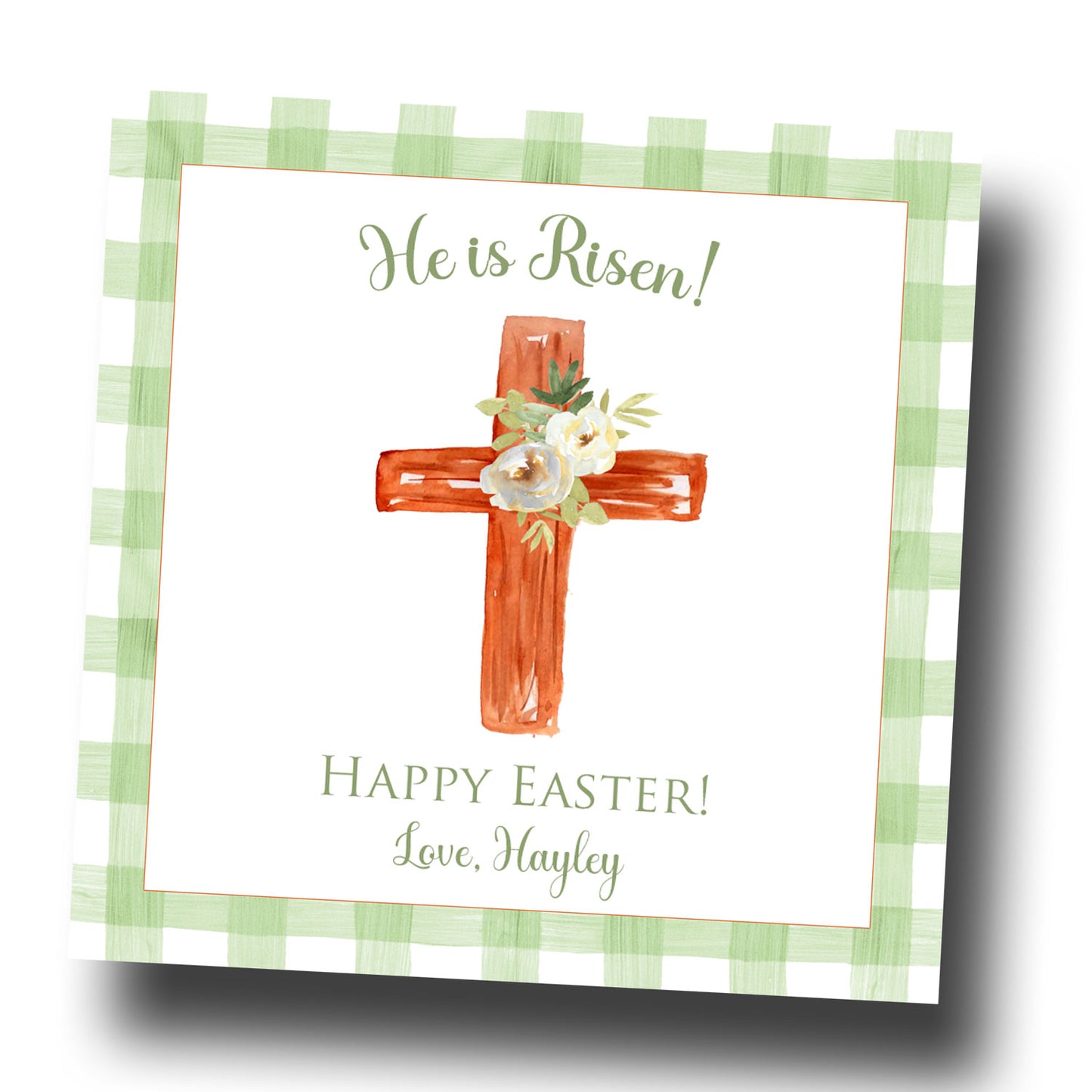 Easter Tags & Stickers - He is Risen!