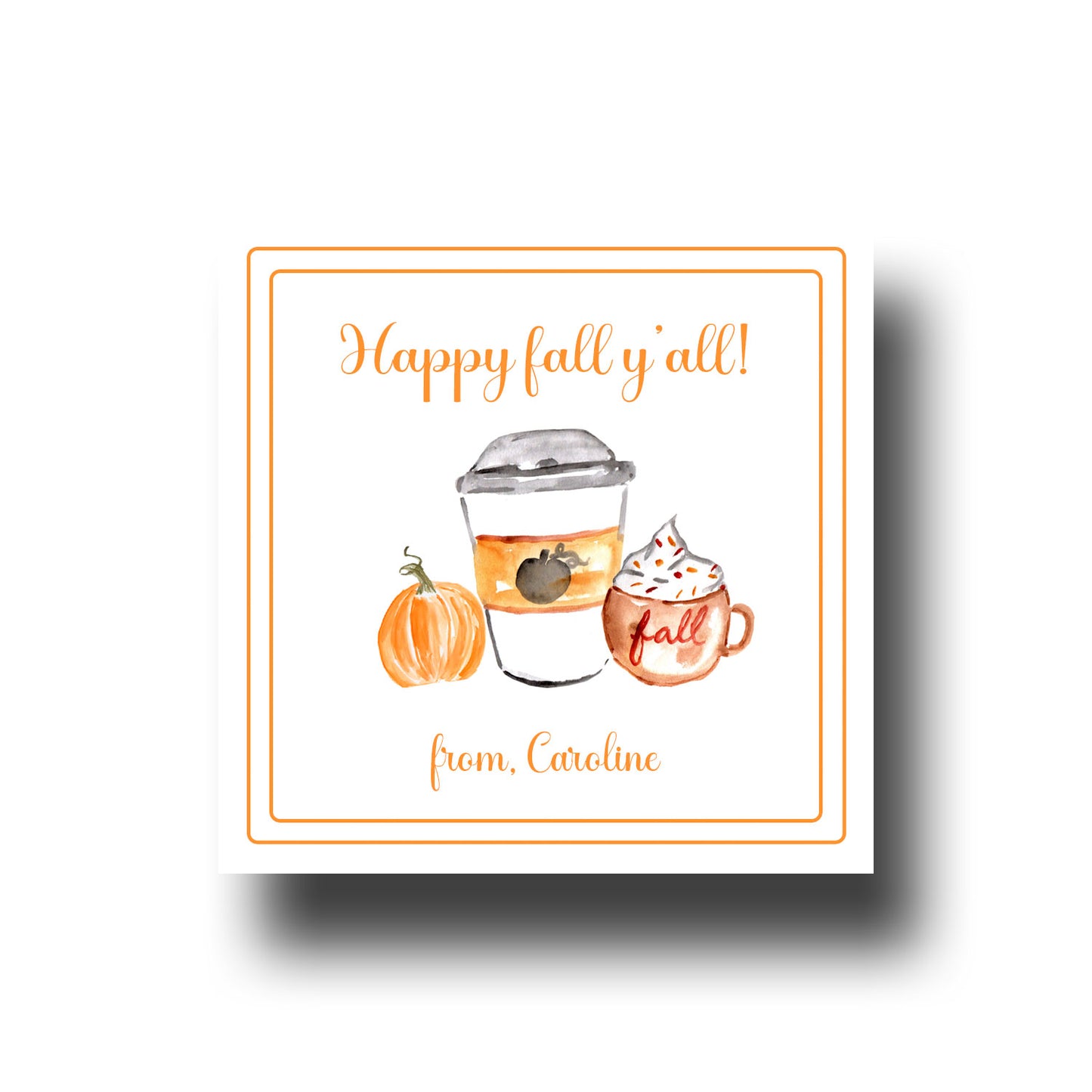Fall Gift Tags & Stickers