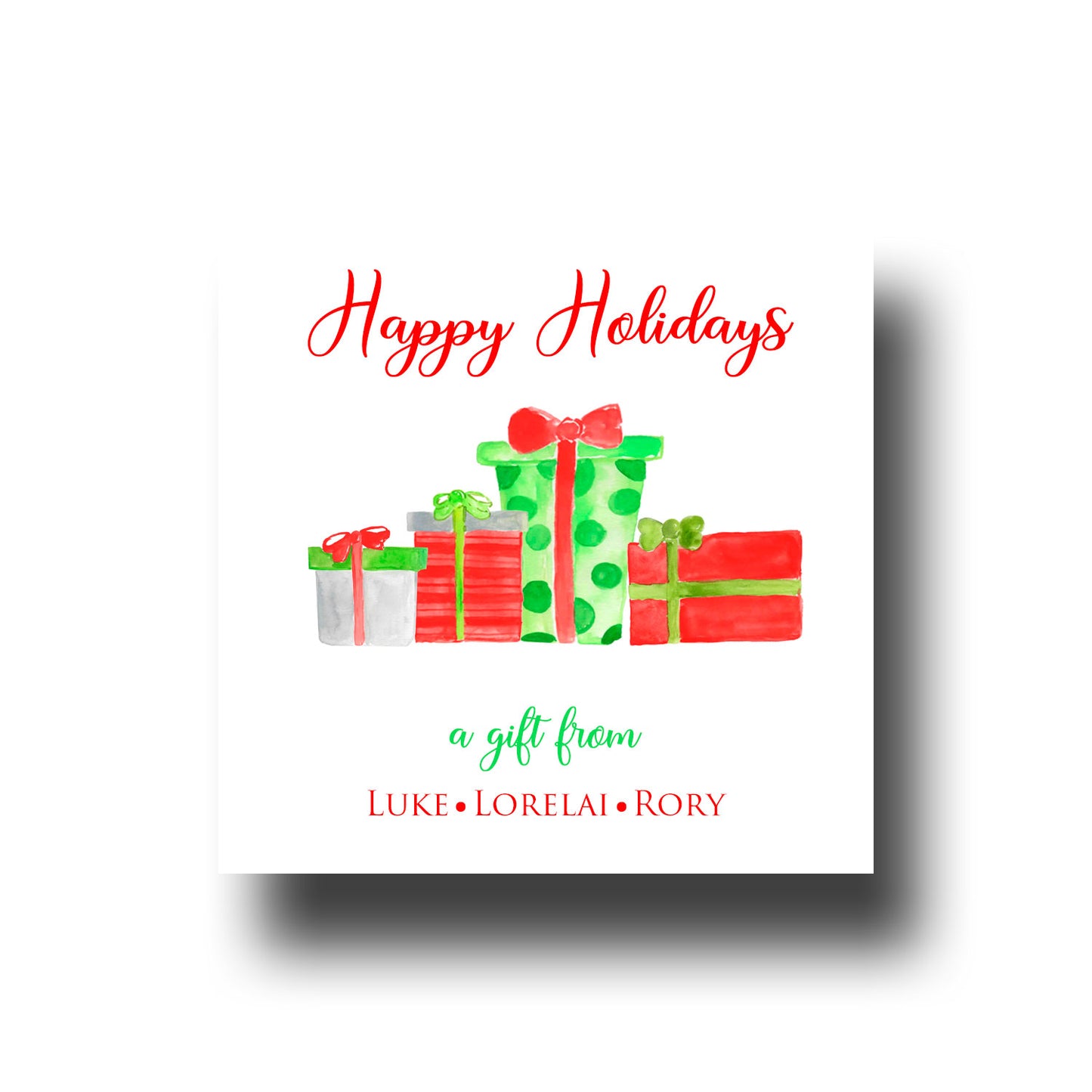 Gift Tags & Stickers - Presents