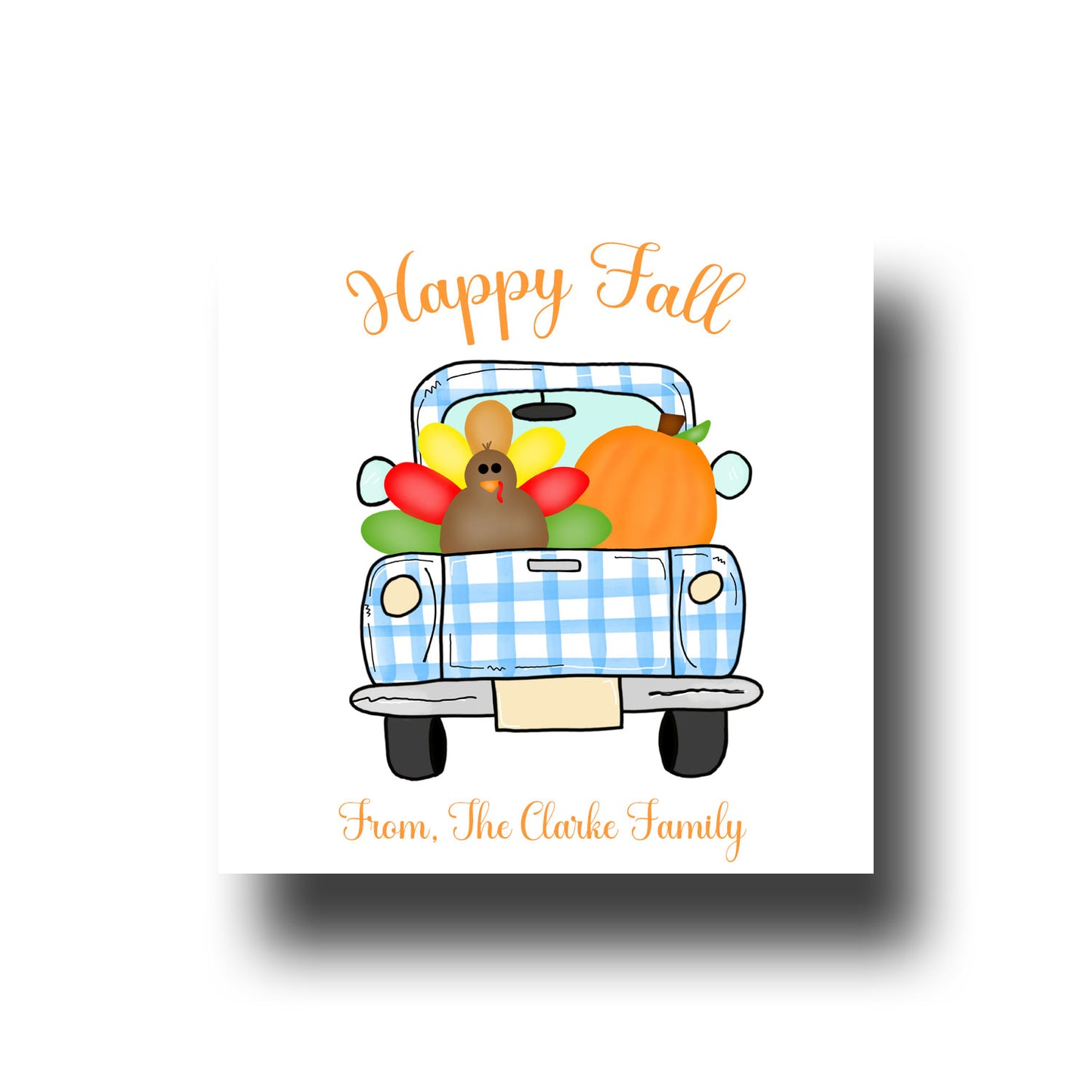 Fall Gift Tags & Stickers