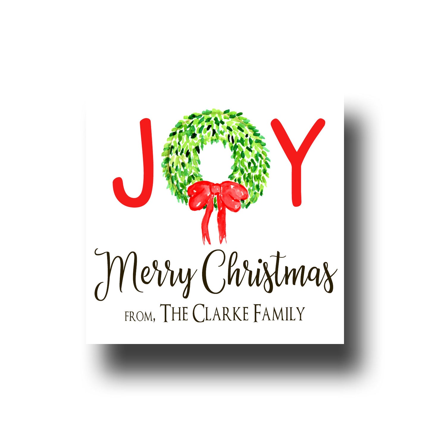 Gift Tags & Stickers - JOY