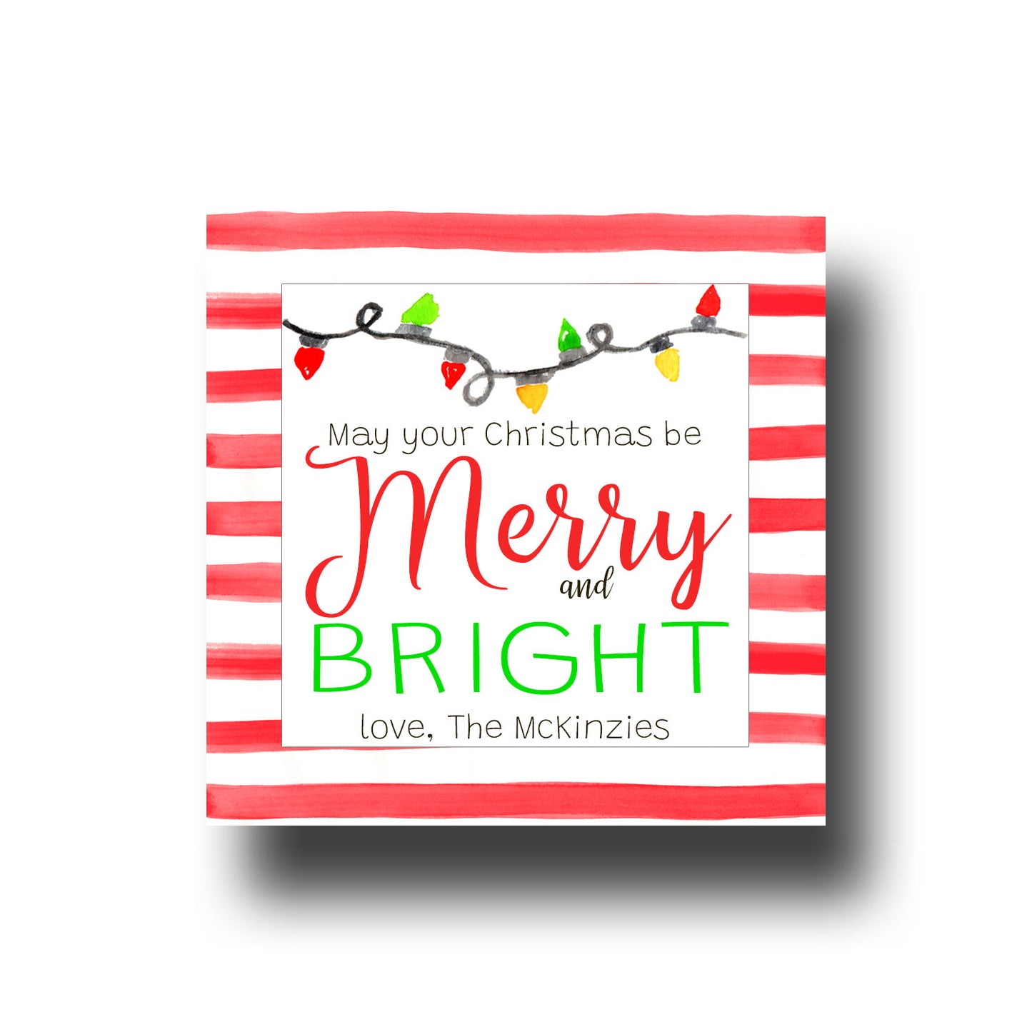 Gift Tags & Stickers - Merry & Bright