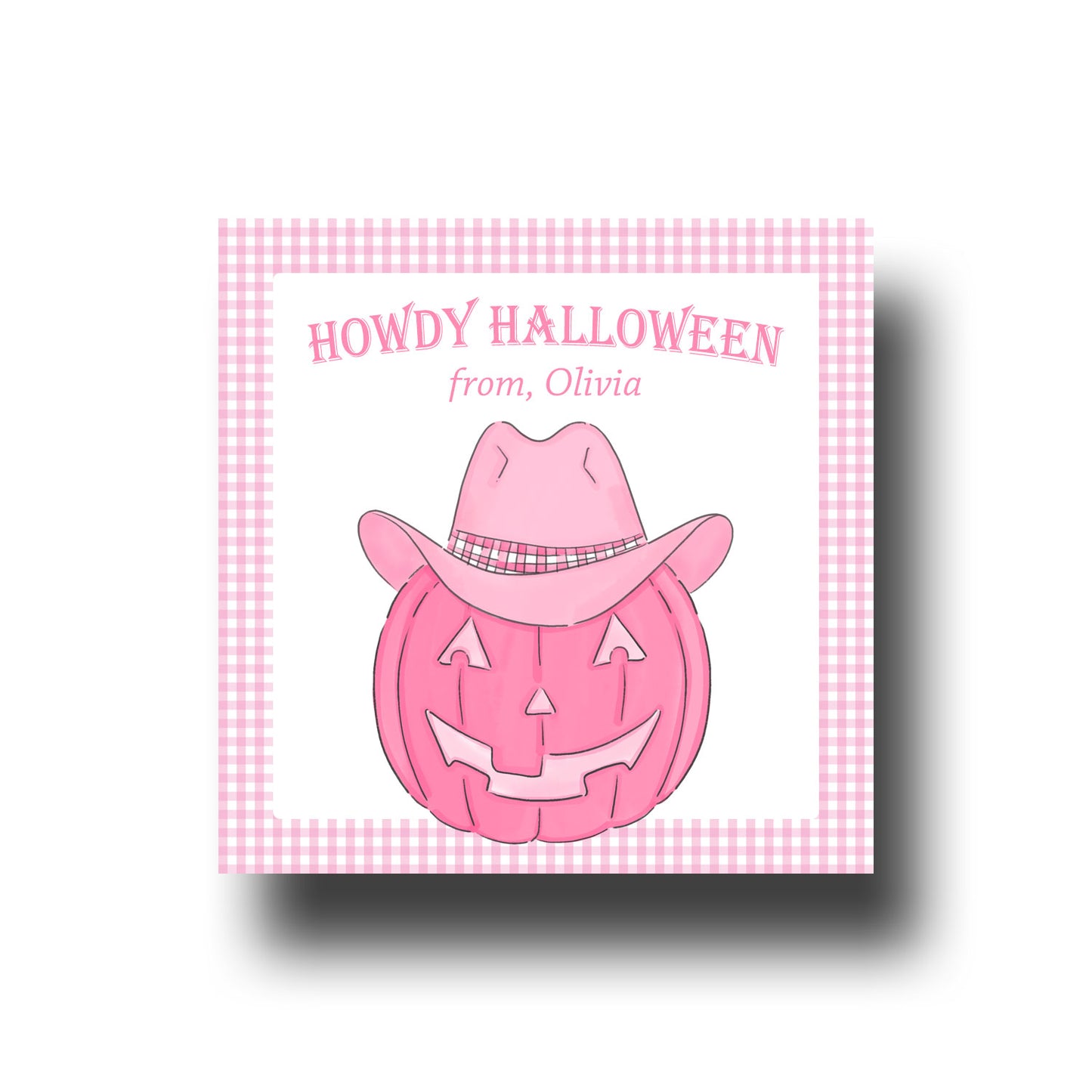 Halloween Gift Tags & Stickers - Howdy Halloween