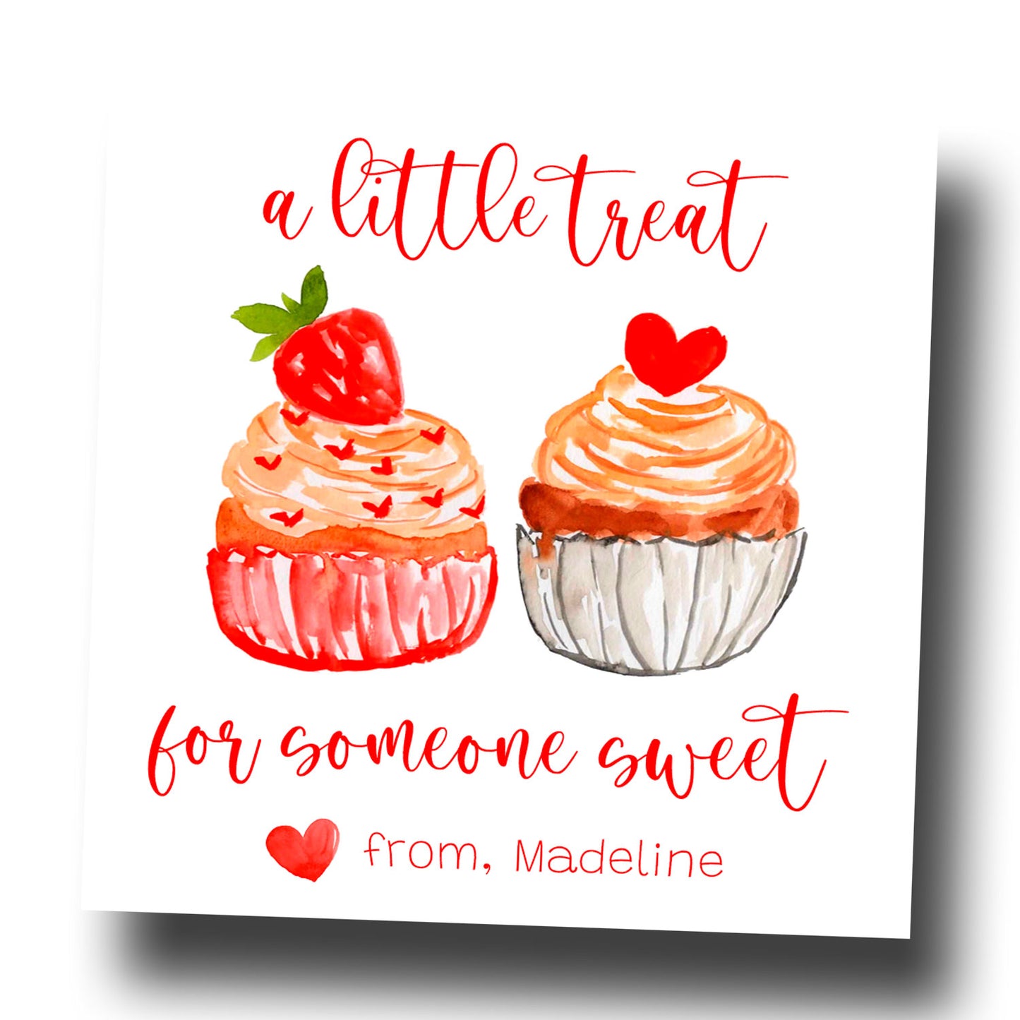 Valentine Tags & Stickers - Sweet Treat