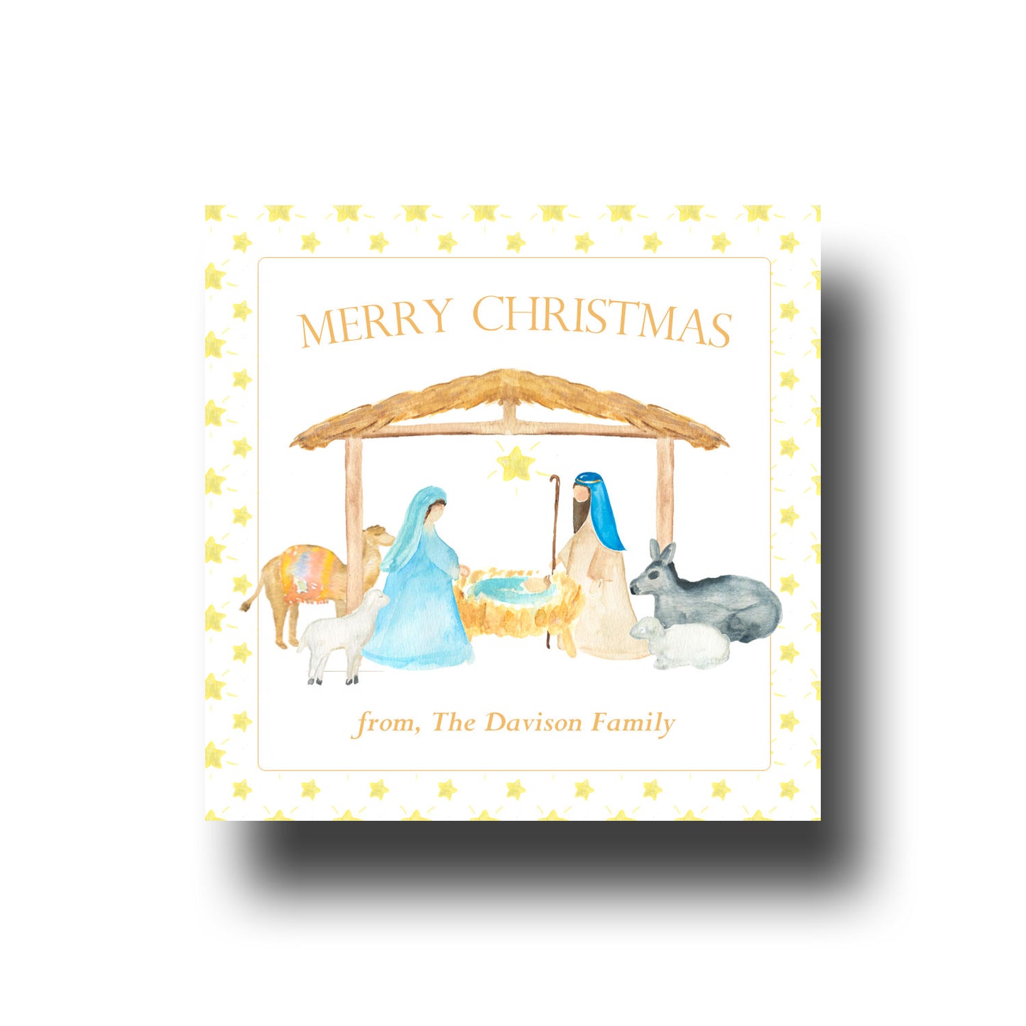 Gift Tags & Stickers - Nativity