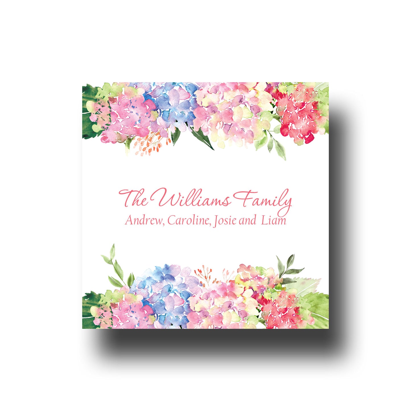 Personalized Enclosure Cards - Family