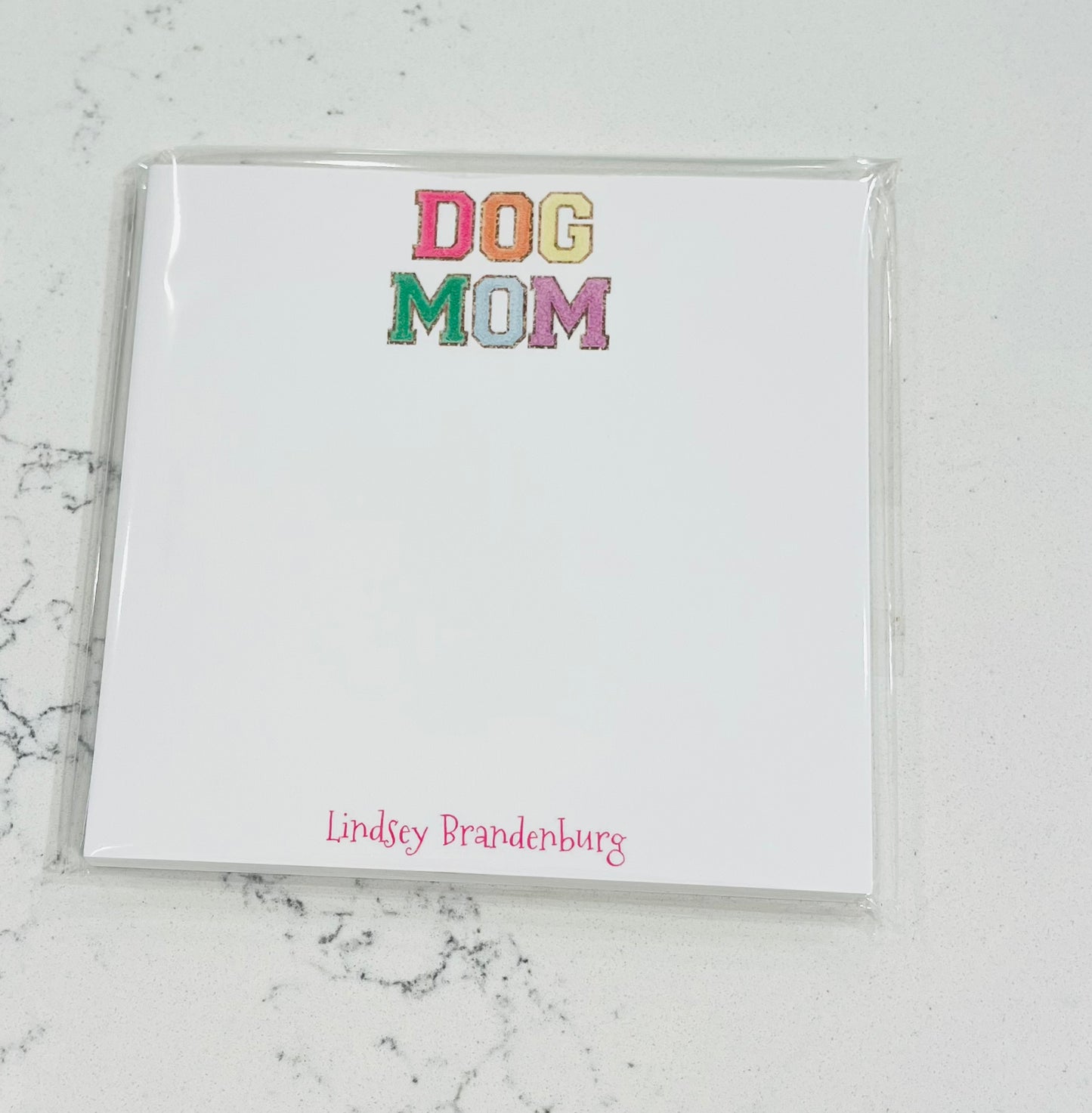 Personalized Notepad - Dog Mom