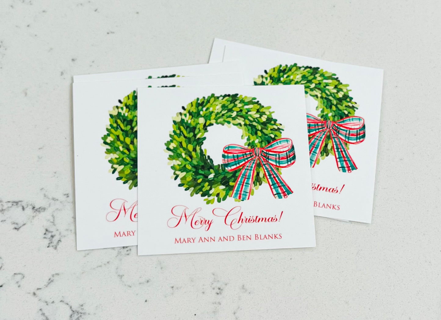 Gift Tags & Stickers, wreath