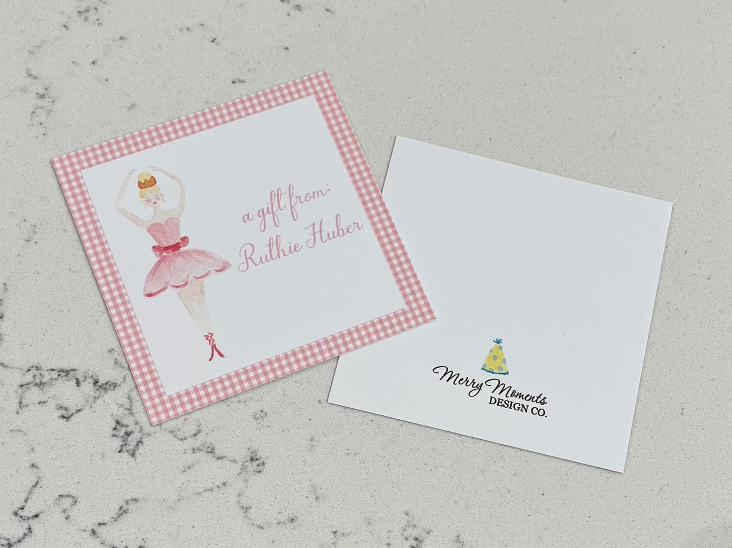 Enclosure Cards, Ballerina
