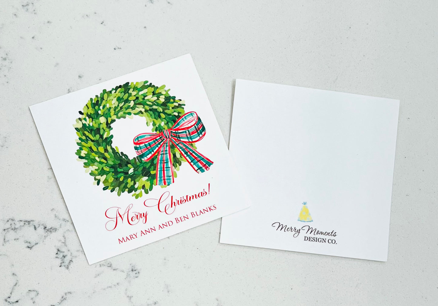 Gift Tags & Stickers, wreath