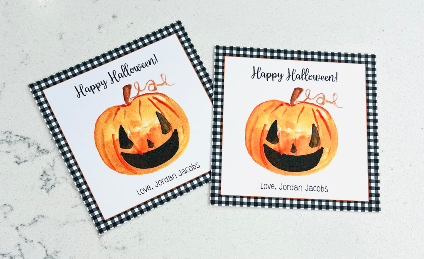 Gift Tags, Jack O Lantern