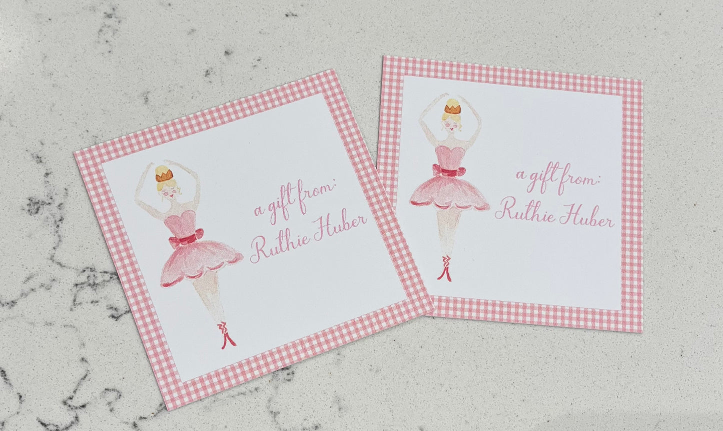 Enclosure Cards, Ballerina