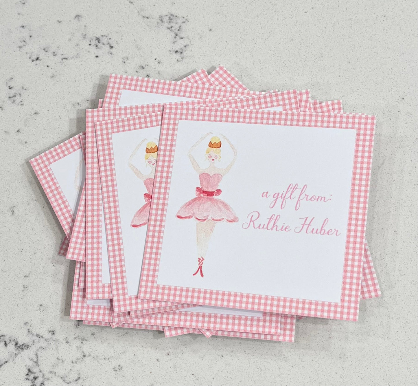 Enclosure Cards, Ballerina