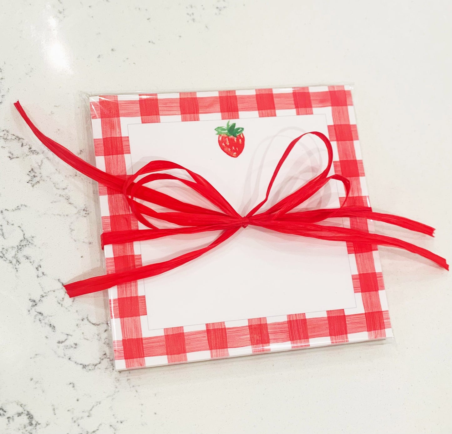Personalized Notepad - Strawberry