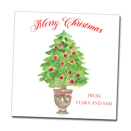 Gift Tags & Stickers - Christmas Tree