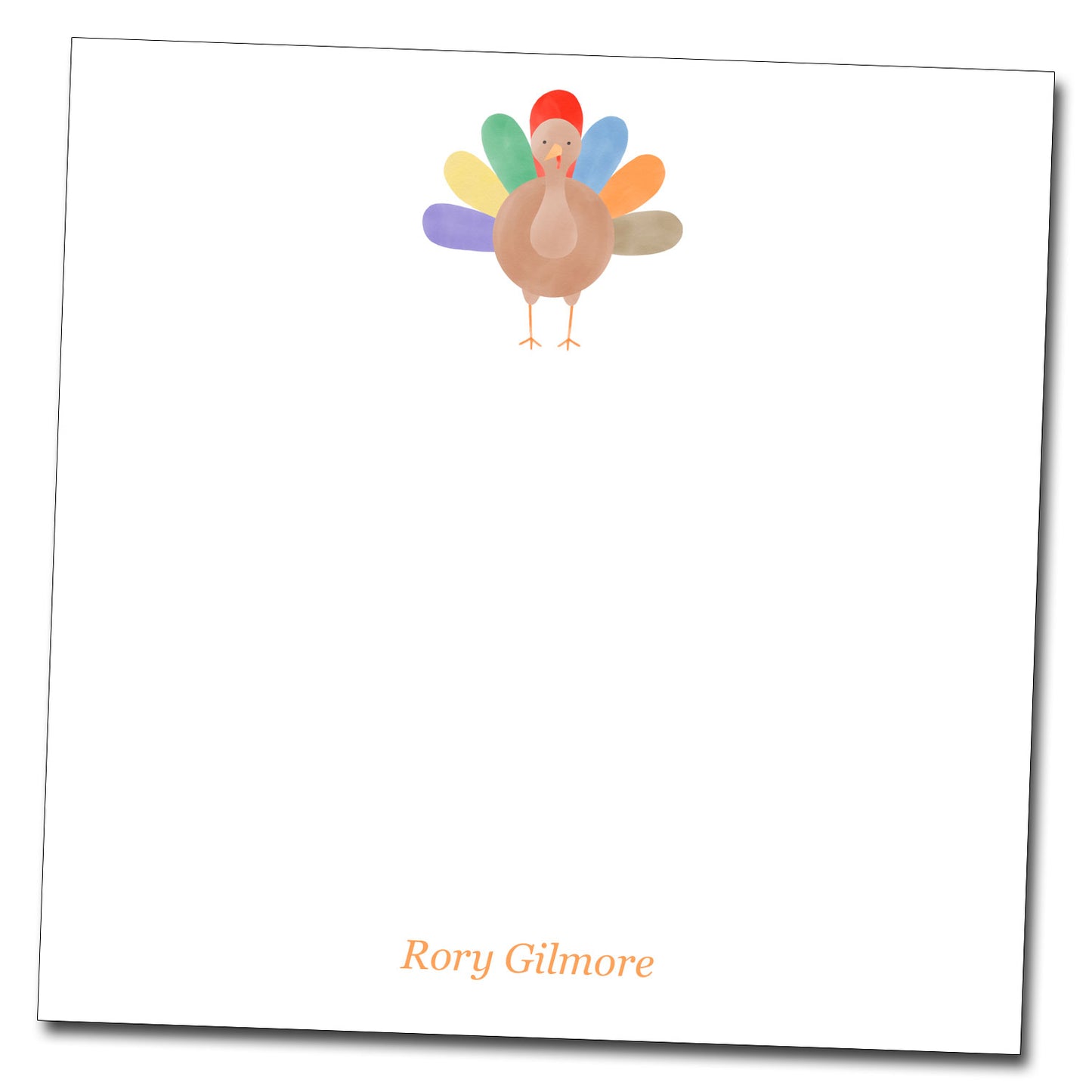 Turkey Notepad