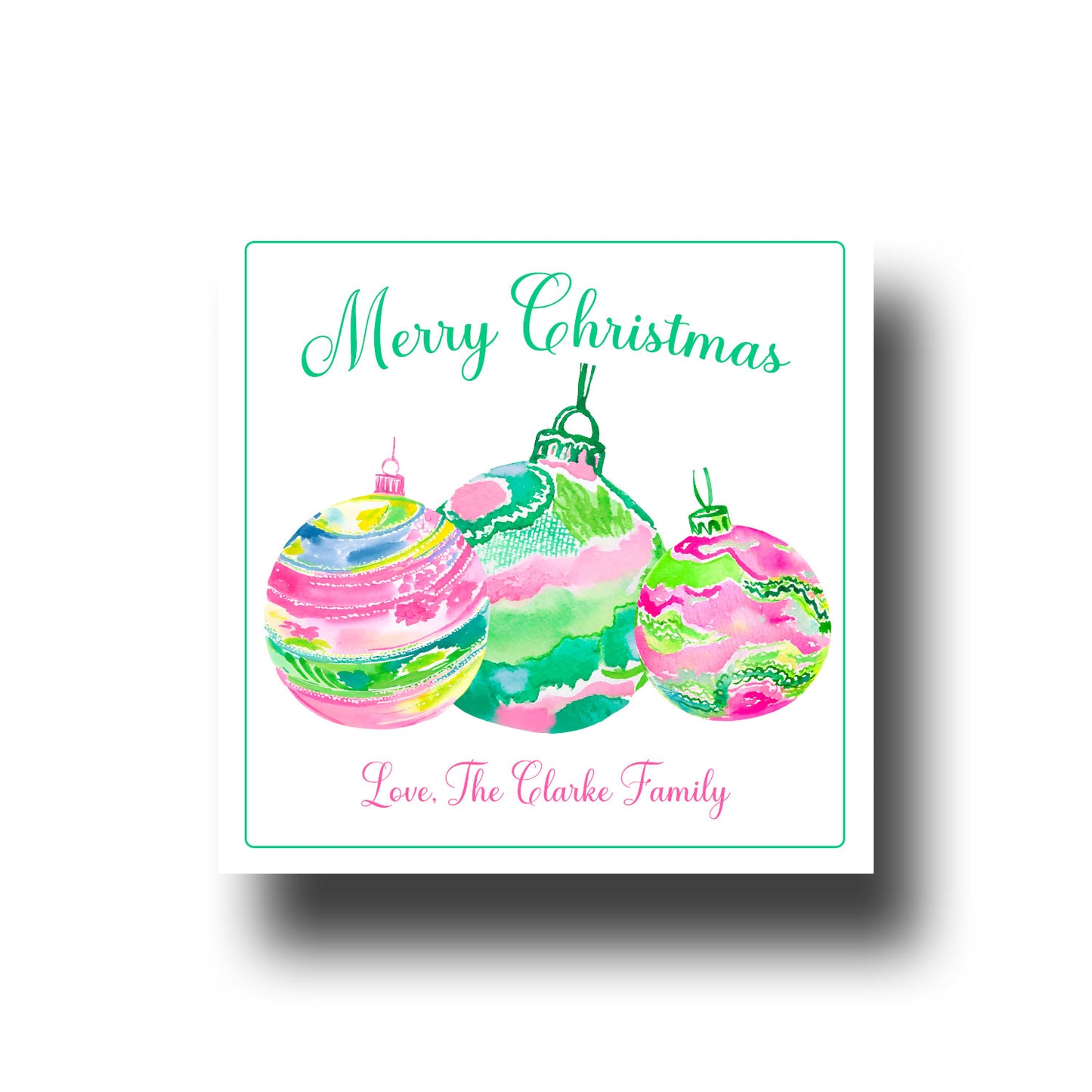 Gift Tags & Stickers - Ornaments