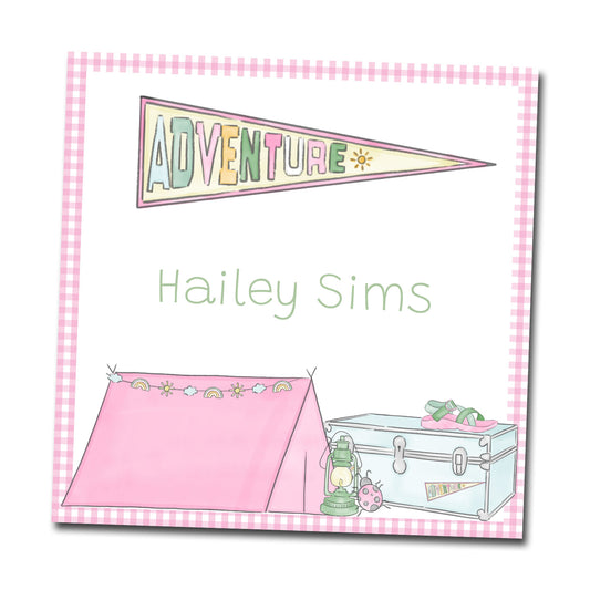 Personalized Camp Calling Cards