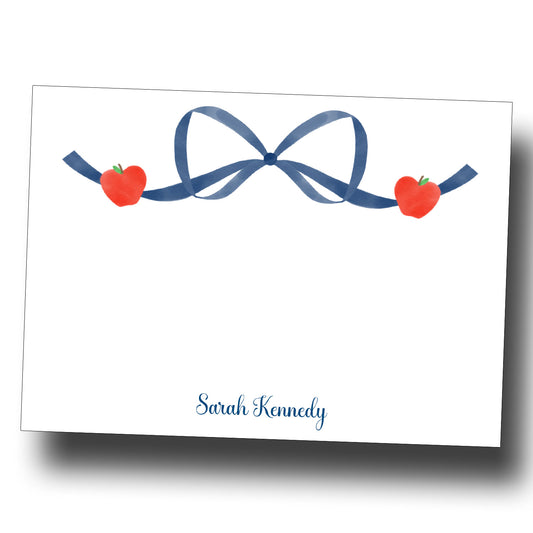 Personalized Teacher Note Cards