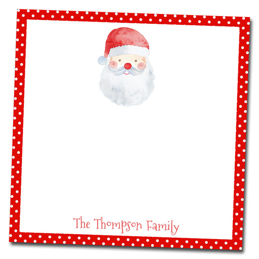 Santa Notepad