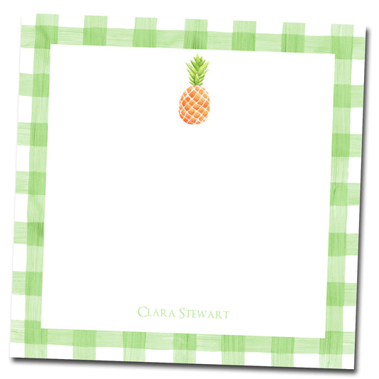 Personalized Notepad - Pineapple