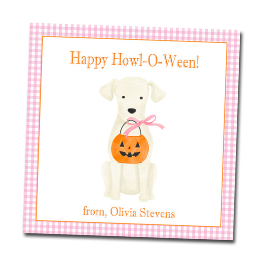 Halloween Gift Tags & Stickers - Happy Howloween