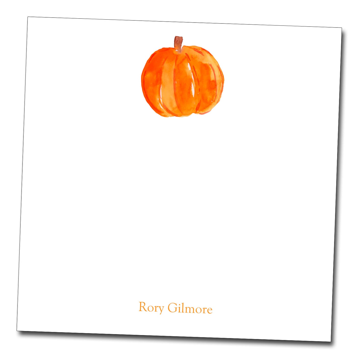 Pumpkin Notepad