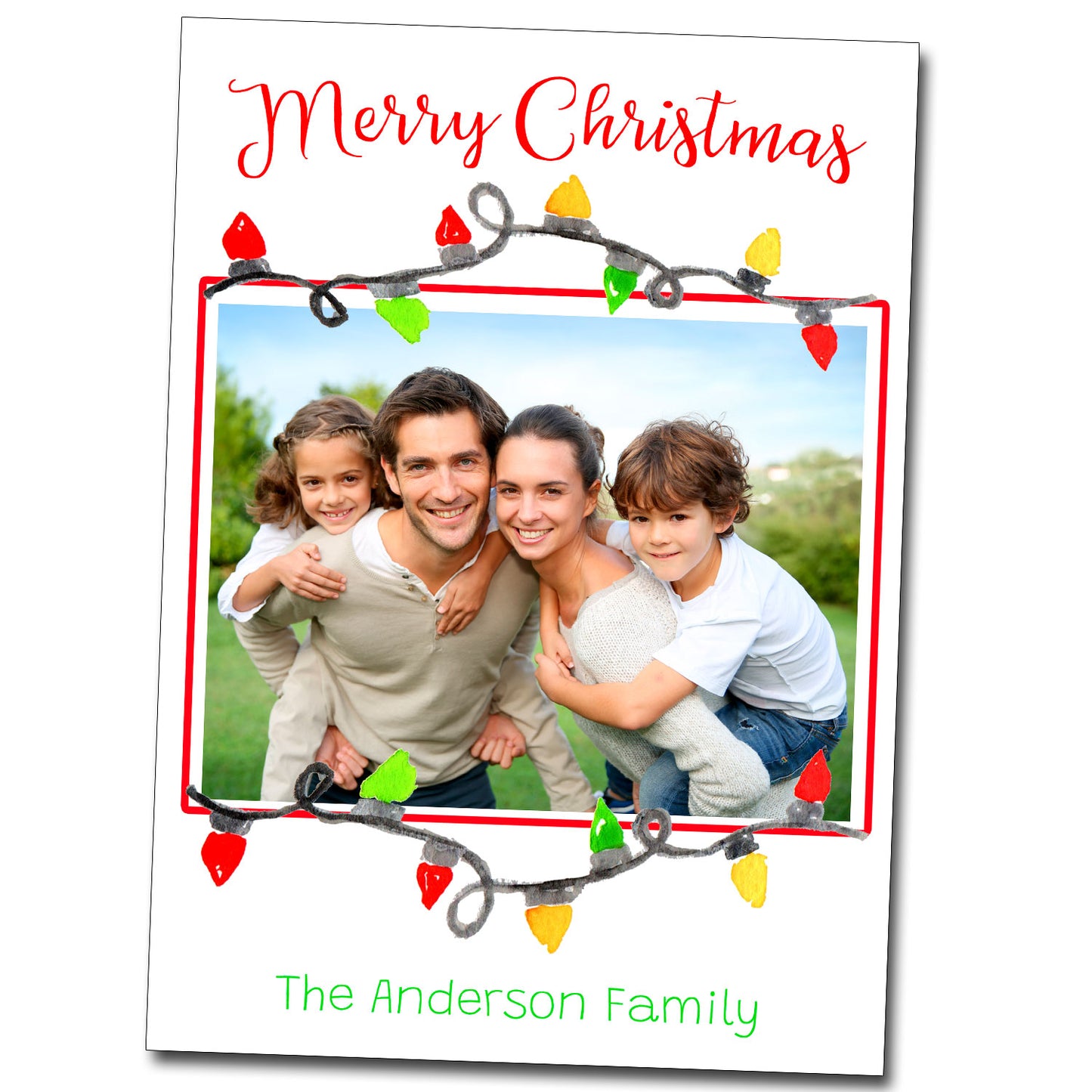 Christmas Cards - Bright Lights