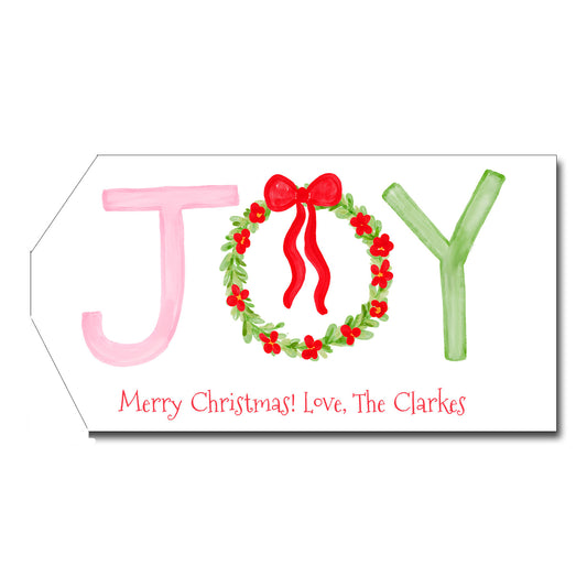 JOY Christmas Gift Tags