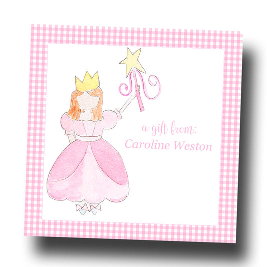Personalized Enclosure Cards - Princess