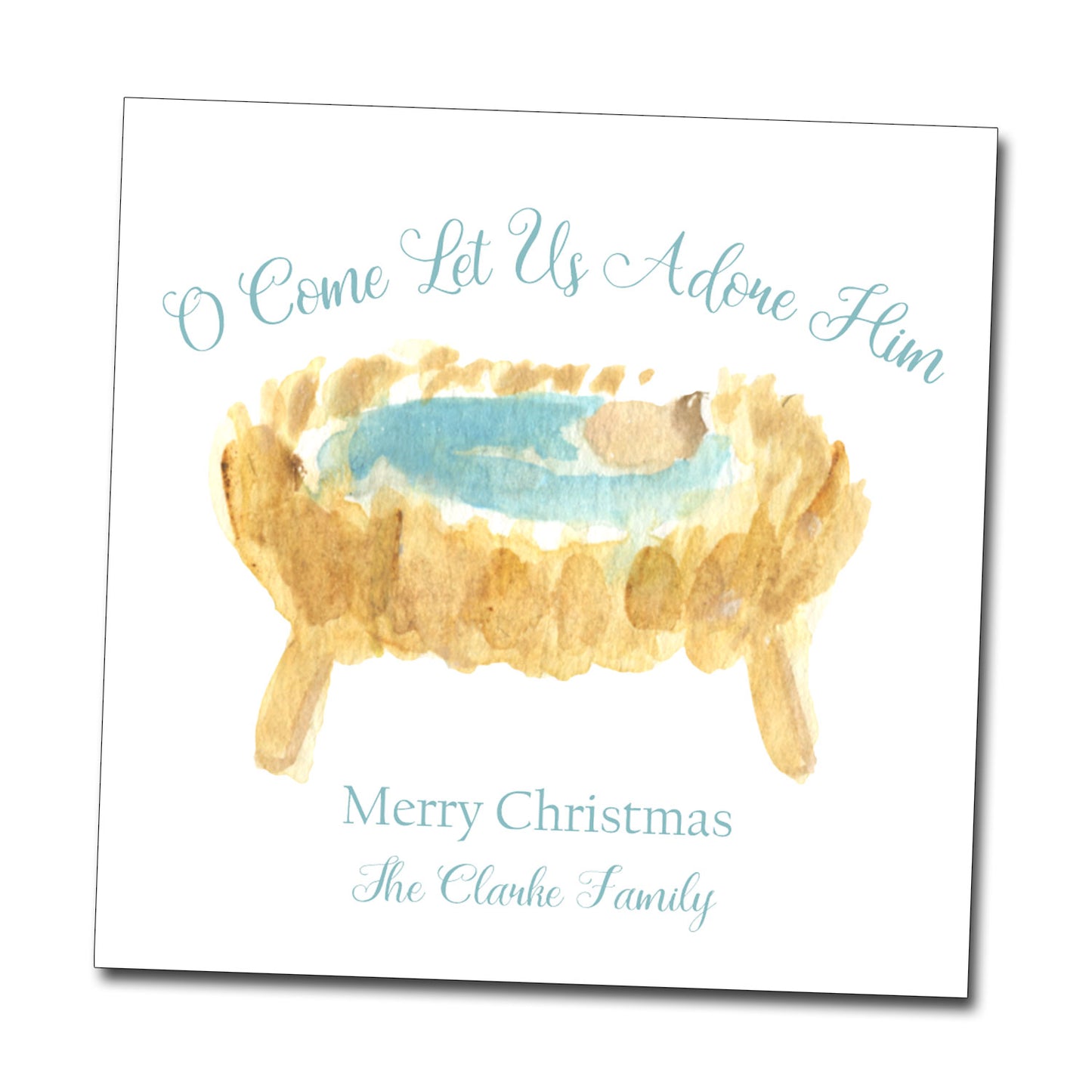 Gift Tags & Stickers - Baby Jesus