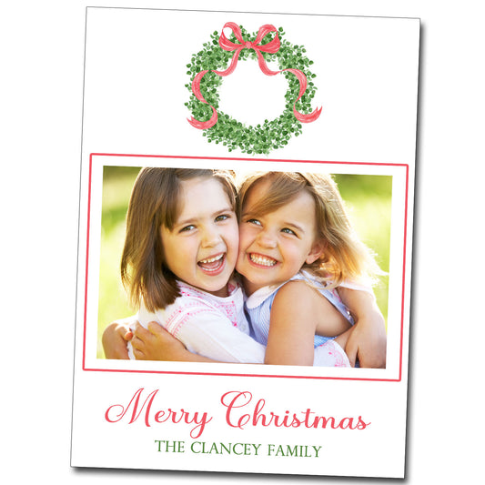 Christmas Cards - Watercolor Wreath