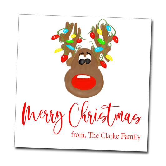 Gift Tags & Stickers - Reindeer
