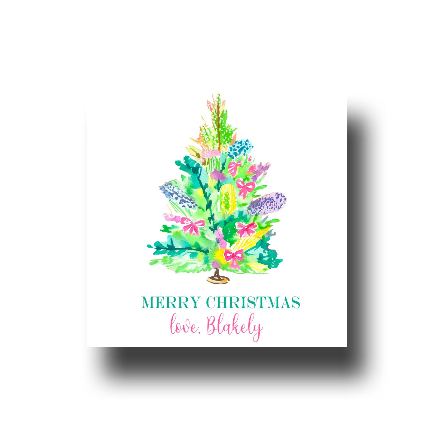 Gift Tags & Stickers - Christmas Tree