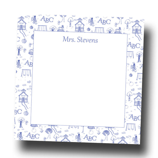 Personalized Teacher Notepad