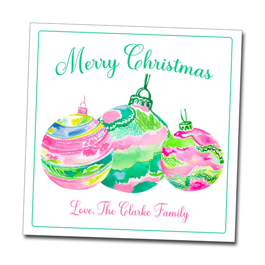Gift Tags & Stickers - Ornaments